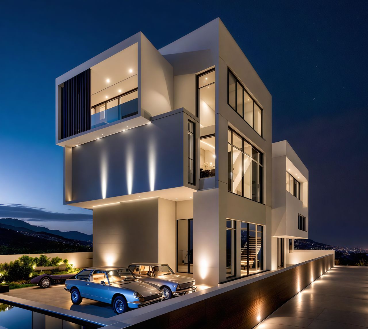 Fusion Home — contemporary façade and glazing